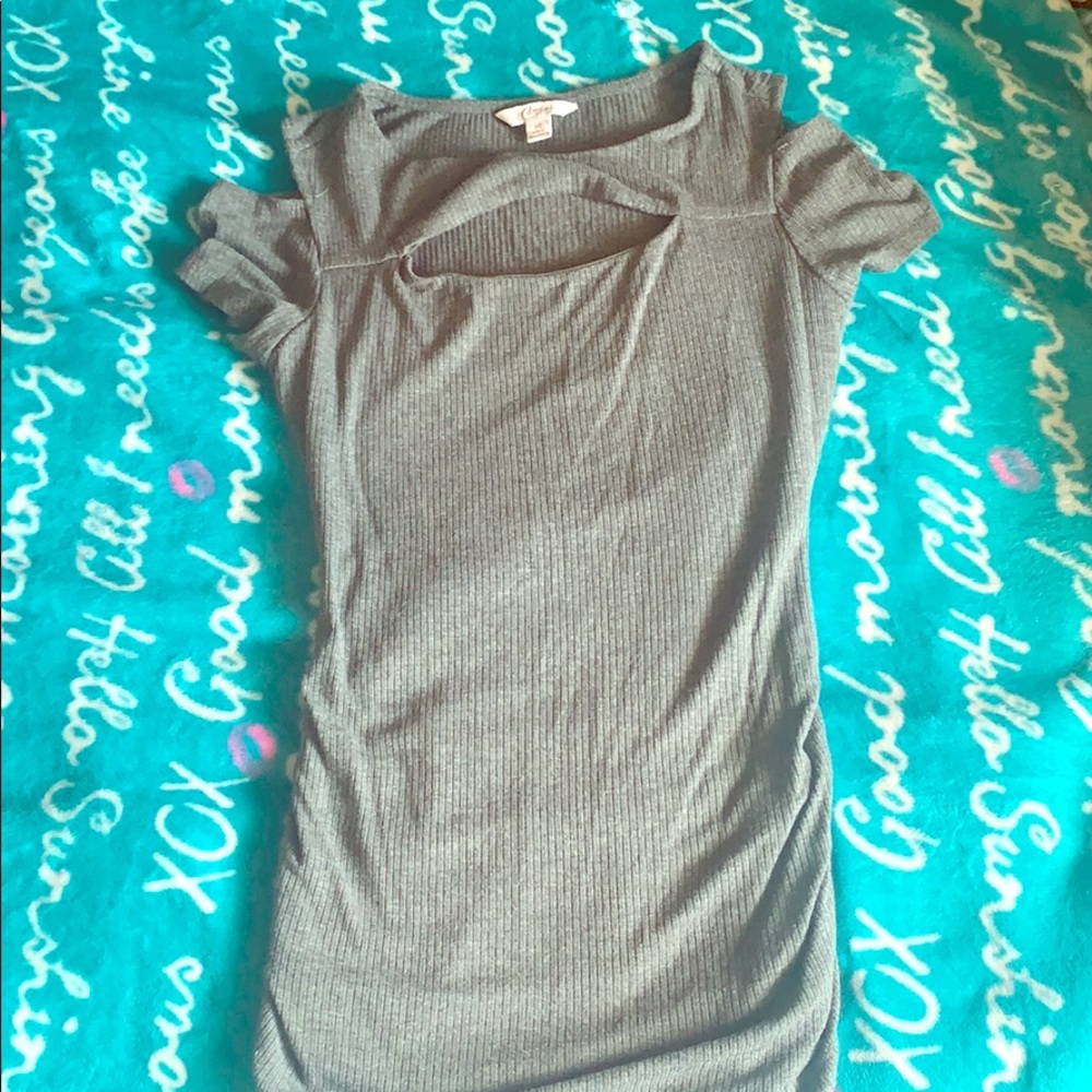 Candies sexy gray T 🥰